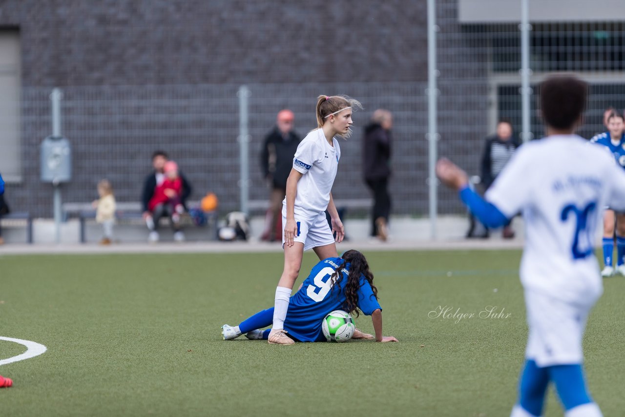 Bild 370 - wBJ Alstertal-Langenhorn - VfL Pinneberg : Ergebnis: 2:3